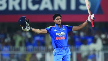 গিলের বিশ্বরেকর্ডে ভারতের ঐতিহাসিক জয়