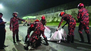 Man Killed in Road Accident on Dhaka-Mawa Expressway Service Lane