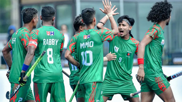 শ্রীলঙ্কাকে ৫-১ গোলে উড়িয়ে এশিয়ান গেমসে বাংলাদেশের প্রথম জয় শ্রীলঙ্কাকে ৫-১ গোলে উড়িয়ে এশিয়ান গেমসে বাংলাদেশের প্রথম জয়